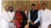 মহারাষ্ট্র মন্ত্রীসভায় যোগ দিলেন এনসিপি-র অজিত পাওয়ার। 