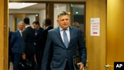 Архівне фото: прем’єр-міністр Словаччини Роберт Фіцо