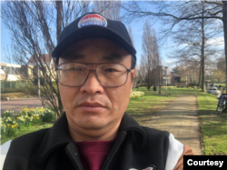 身在荷蘭的中國異議人士林生亮。（林生亮提供）