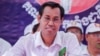 លោក ស៊ុន ចន្ធី​ សហស្ថាបនិក​និង​ប្រធាន​គណបក្ស​កម្លាំង​ជាតិ ចូលរួមក្នុងកម្មវិធីមួយរបស់គណបក្ស កាលពីថ្ងៃទី១២ ខែវិច្ឆិកា ឆ្នាំ២០២៣។ (Facebook/National Power Party)