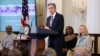U.S. Secretary of State Antony Blinken speaks during the release of the 2024 Trafficking in Persons (TIP) Report at the State Department in Washington, June 24, 2024. 