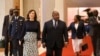 L'ancien président gabonais Ali Bongo, ici avec sa femme Sylvia. (image d'archives)