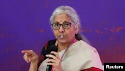 ভারতের কেন্দ্রীয় অর্থমন্ত্রী নির্মলা সীতারমন। (ফাইল ছবি) 
