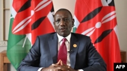 Rais wa Kenya akifanya mahojiano na shirika la habari la AFP huko Seoul wakati wa mkutano wa Korea na Afrika Juni 5, 2024. Picha ya AFP