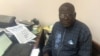 François Djekonbé président de l'USPR (VOA Afrique/André Kodmadjingar). 