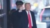 Former U.S. President Donald Trump in New York, Jan. 17, 2024. A Maine court on Wednesday ordered the state's top election official to reevaluate a decision to bar Trump from the Republican primary ballot after the U.S. Supreme Court rules on a related case from Colorado.