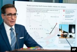 존 커비 미국 백악관 국가안보회의(NSC) 전략소통조정관이 지난 1월4일 정례브리핑에서 러시아가 북한으로부터 탄도미사일을 제공받아 우크라이나 공격에 사용했다고 밝혔다.