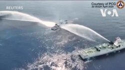 菲律賓稱中國海警提高水砲水壓加劇了南中國海緊張局勢