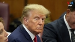លោក Trump បដិសេធ​នូវ​បទ​ចោទ​ព្រហ្មទណ្ឌ​ចំនួន ៣៤ ករណី