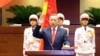 To Lam is sworn in after being elected president at the National Assembly in Hanoi, Vietnam, on May 22, 2024. 