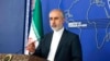 FILE - Iranian foreign ministry spokesman Nasser Kanaani speaks in Tehran, Iran, in this Aug. 11, 2022, photo released by the ministry.