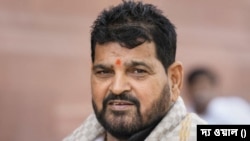 রেসলিং ফেডারেশন অফ ইন্ডিয়ার প্রধান ব্রিজভূষণ সিং