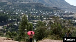 Picha ya mji wa Lalibela, uliopo mkoa wa kaskazini wa Amhara