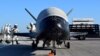 FILE - The U.S. Airforce's X-37B Orbital Test Vehicle mission 4 after landing at NASA's Kennedy Space Center Shuttle Landing Facility in Cape Canaveral, Florida, May 7, 2017. (US Air Force/Handout via Reuters)