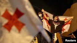 Протести під прапорами Грузії в Тбілісі 2 травня 2024 р.