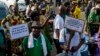 Malgré les interdictions, les syndicalistes ont appelé la population à protester samedi contre la hausse des prix dans la capitale économique du Bénin.