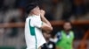 L’attaquant Baghdad Bounedjah lors de son match contre l'Angola, le 15 janvier 2024.