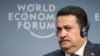 Iraqi Prime Minister Mohammed Shia al-Sudani attends the annual meeting of the World Economic Forum in Davos, Switzerland, Jan. 18, 2024. 