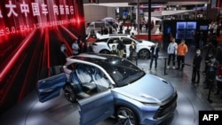 2021年4月19日比亞迪EA1 Xdream汽車亮相第19屆上海國際汽車工業展覽會。