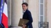 FILE - Then French Junior Minister for Public Accounts Gabriel Attal arrives at a Cabinet meeting held after a Cabinet reshuffle at The Elysee Presidential Palace in Paris on July 4, 2022.
