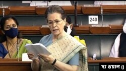 কংগ্রেস নেত্রী সনিয়া গান্ধী
