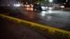 FILE - A police barricade tape is seen at a cordoned-off area where Ecuadorean prosecutor Cesar Suarez was killed, in Guayaquil, Ecuador, Jan. 17, 2024.