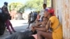 Families take to the streets to escape the gangs in Solino, a neighborhood of Port-au-Prince, Haiti, Jan. 18, 2024.