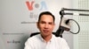 លោក អំ សំអាត នាយកទទួលបន្ទុកកិច្ចការទូទៅនៃអង្គការការពារសិទ្ធិមនុស្សលីកាដូ ផ្តល់បទសម្ភាសន៍​ដល់​វីអូអេ នៅរាជធានី​ភ្នំពេញ កាលពីថ្ងៃទី១០ ខែមករា ឆ្នាំ២០២៤។ (ស៊ុន ណារិន/វីអូអេ)
