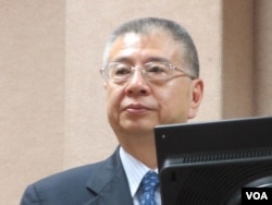 台灣國防部副部長 楊念祖(美國之音張永泰拍攝)