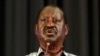 Kiongozi wa upinzani nchini Kenya Raila Odinga akihutubia waandishi wa habari baada ya kuasilisha kesi mahakamani kupinga matokeo ya kura za urais Agost 22 2022