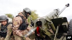 Українські артилеристи на Харківщині 5 жовтня 2022 р.