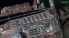 Супутниковий знімок ЗАЕС наданий АР Maxar Technologies , 19 квітня 2022 року (Satellite image ©2022 Maxar Technologies via AP)