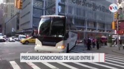 Precarias condiciones de salud entre migrantes 