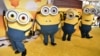 FILE - Minions characters arrive at the Los Angeles premiere of "Minions: The Rise of Gru," on June 25, 2022, at the TCL Chinese Theatre in Los Angeles. (Photo by Richard Shotwell/Invision/AP)