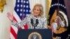 La primera dama de EEUU, Jill Biden, en un evento en la Casa Blanca el 28 de febrero de 2022.