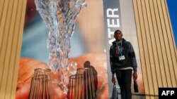 EGYPTE-CLIMAT-COP27-ONU le jeune militant ougandais Nyombi Morris a déchanté. Parler