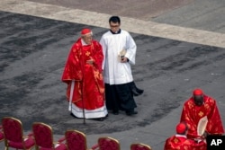 香港榮休主教陳日君（Cardinal Zen）在梵蒂岡出席前教宗的葬禮。（2023年1月5日）