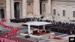 Ibada ya mazishi ya hayati Papa Benedict, Vatican, Italia.
