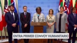 Llega a salvo primer convoy de la ONU