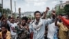 Des jeunes Éthiopiens pendant le conflit qui oppose, au Tigré, en Éthiopie, les rebelles du TPLF aux fores éthiopienes et leurs alliés.