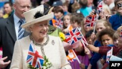 La reine d'Angletterre Elizabeth II.
