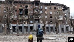 Маріуполь, 16 квітня, 2022. (AP Photo/Alexei Alexandrov)