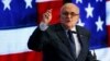 FILE - Rudy Giuliani speaks at the 2018 Iran Freedom Convention in Washington, May 5, 2018. 