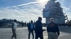 FILE - U.S. Secretary of Defense Lloyd Austin visits the aircraft carrier USS Gerald R. Ford in the eastern Mediterranean Sea on Dec. 20, 2023. Iran has threatened to "close" the Mediterranean because of the war in Gaza.