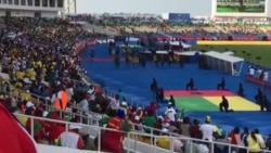 Cérémonie d’ouverture avant le coup du premier match de la CAN 2017 (vidéo)
