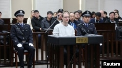 2019年1月14日在遼寧省大連中級法院再度開庭審理加拿大公民謝倫伯格毒品案
