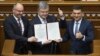 Ukraine President Signs Amendment on NATO, EU Membership