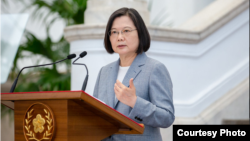 台灣總統蔡英文。