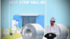 Presiden Jokowi Meresmikan Pabrik Baja Tercanggih ke-2 di Dunia milik PT Krakatau Steel (Persero) Tbk di Cilegon, Banten, Selasa (21/9). (Courtesy/Biro Setpres)
