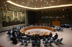 FILE - Baraza la Usalama la Umoja wa Mataifa, New York, Feb. 26, 2020.
